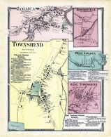 Jamaica Town, Rawsonville, Townshend Town, Jamaica West, Townshend West, Windham County 1869